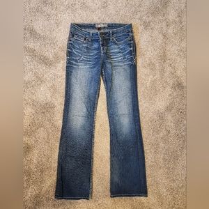 Like New BKE Stella Stretch Jeans MidRise Bootcut Size 27x33.5